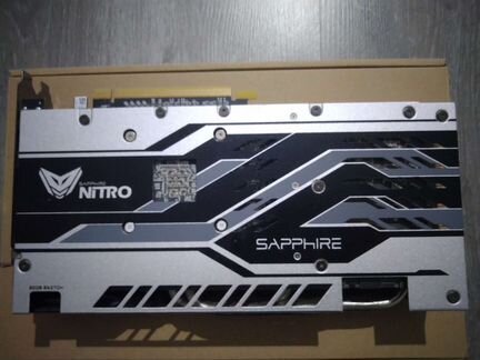 Видеокарта rx580 8gb sapphire nitro+ OC