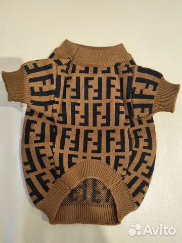 Свитер fendi для маленькой собачки