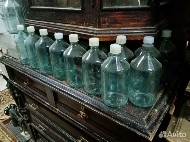 Банка, бутылка, пузырёк аптекарский СССР