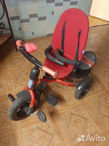 Велосипед с ручкой