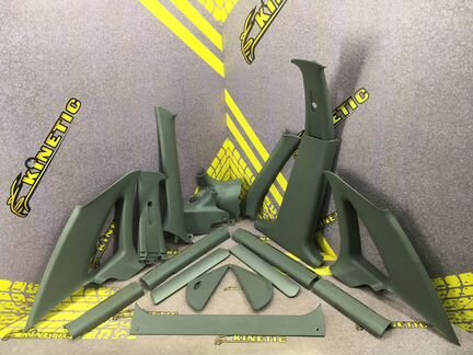 Обшивка стойки кузова в салоне Шевроле Лачетти сед