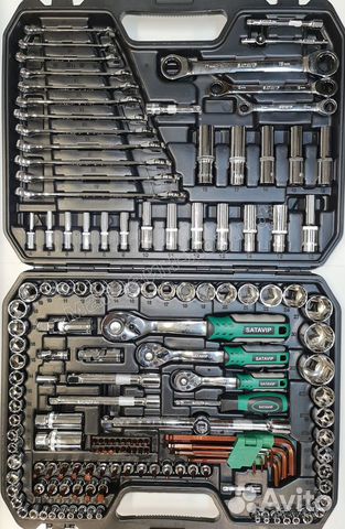Набор инструментов SATA vip для авто 156 шт