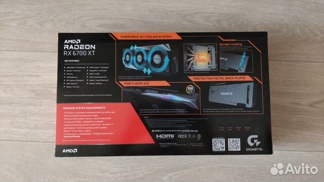 Gigabyte AMD Radeon RX 6700 XT Gaming OC 12Gb