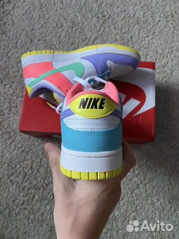 Кроссовки nike dunk low easter