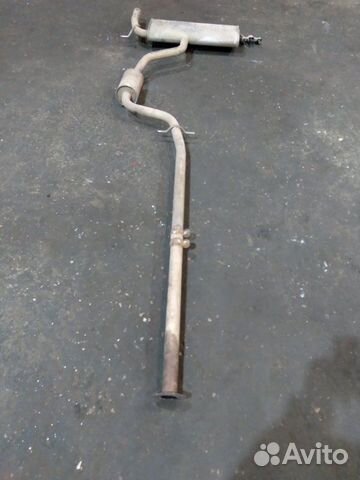 Глушитель основной Seat Leon (1P1) 2012