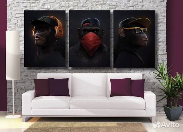 Картины в современном стиле