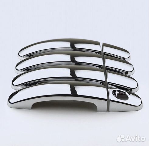 Хром накладки на дверные ручки Ford Focus 2/3