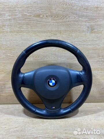 Руль кожаный BMW 3 E90, E91 M-tech Арт. 120335