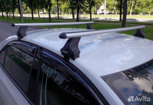Багажник на крышу Skoda Rapid аэродинамика