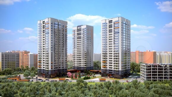 3-к. квартира, 81,2 м², 3/23 эт.