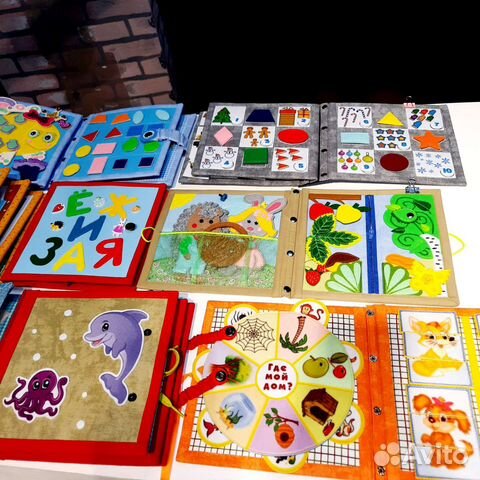 Детские развивающие книжки