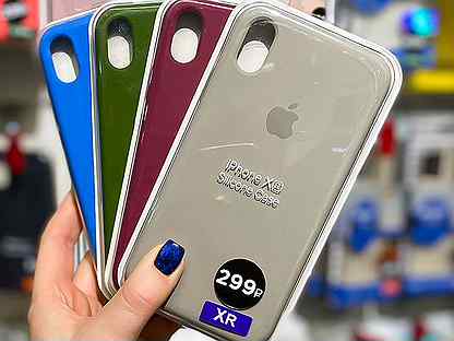 Чехол Silicone Case iPhone XR (37 цветов)