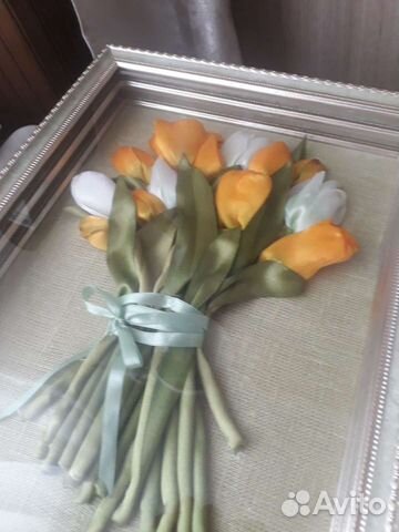 Вышивка лентами