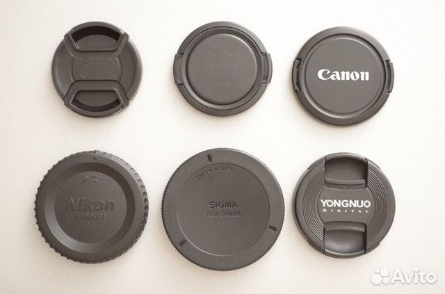 Крышки для объективов и камер (Canon, Nikon)