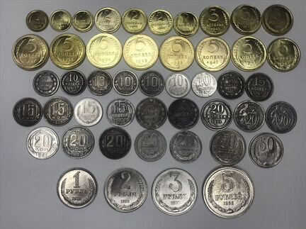 Редкие монеты СССР,РСФСР,мРоссии, копии, Наборы
