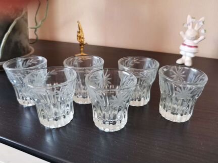 Стопка рюмка хрустальная