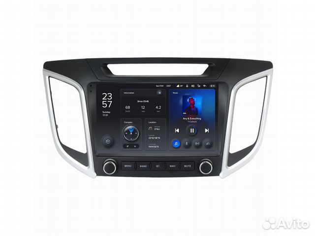 Магнитола Teyes X1 Hyundai Creta 1 (с кнопками)