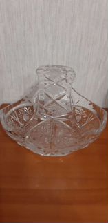 Ваза хрустальная СССР