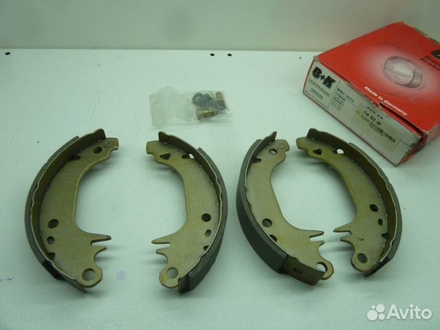 Citroen AX/Saxo,Peugeot 106/205/309 Колодки Задние