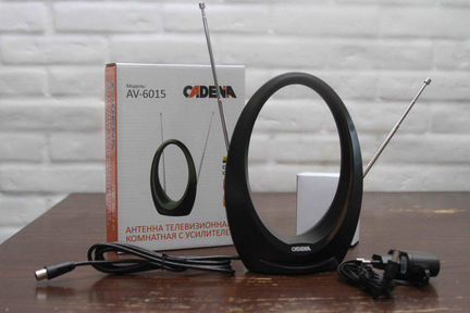 Комнатная антенна с усилителем. Новая