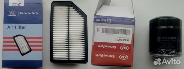 Фильтр воздушный Hyundai - KIA (Rio / Solaris )