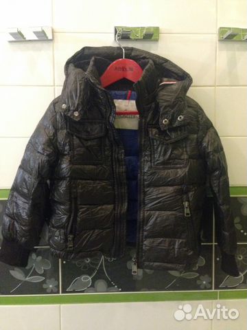 Пуховик moncler 110 см оригинал