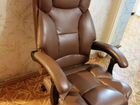 Офисное кожаное кресло руководителя объявление продам