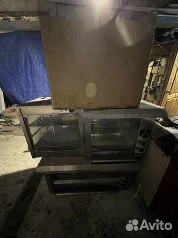 Грили для курицы, Витрины тепловые