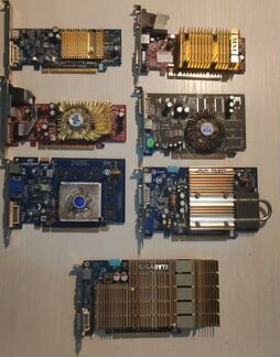 Видеокарты PCI Express, PCIe, PCI-e, AGP