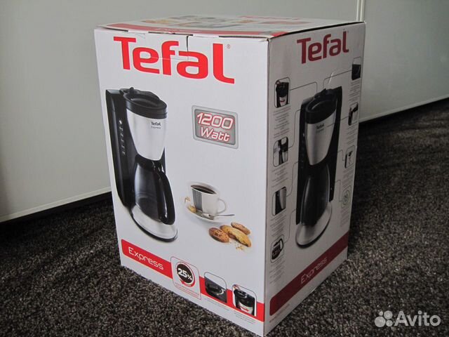Кофеварка Tefal CM390811 (новая,не использовалась)