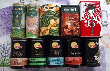 Банки для чая/кофе, коллекции