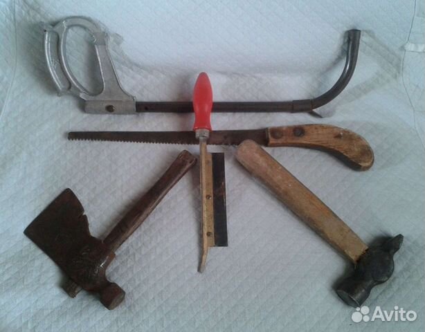Садовые пилы,ножовки,молотки,топоры-ссср/лейка