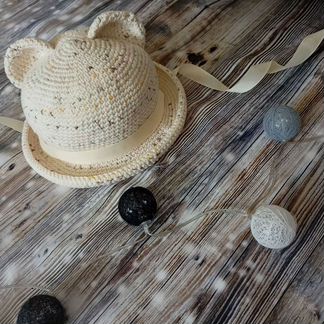 Шляпка детская