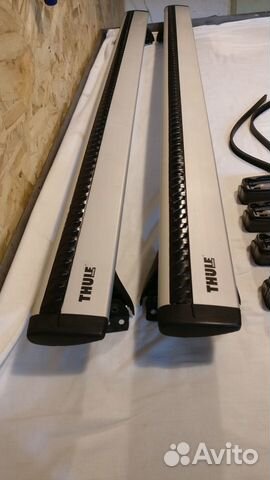 Аэродинамический багажник Thule в штатные места