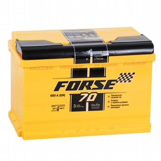 Аккумулятор Forse 70R 680A
