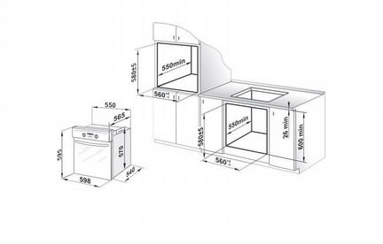 Духовой шкаф+варочная панель