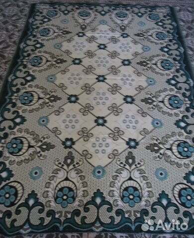 Покрывало 1,5 спальное б/у (шерсть)