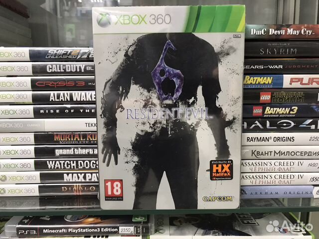 ResidentEvil6/Xbox360/магазин Аладдин