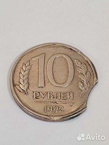 Монета с браком