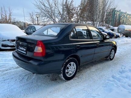 Hyundai Accent 1.6 AT, 2007, 150 000 км