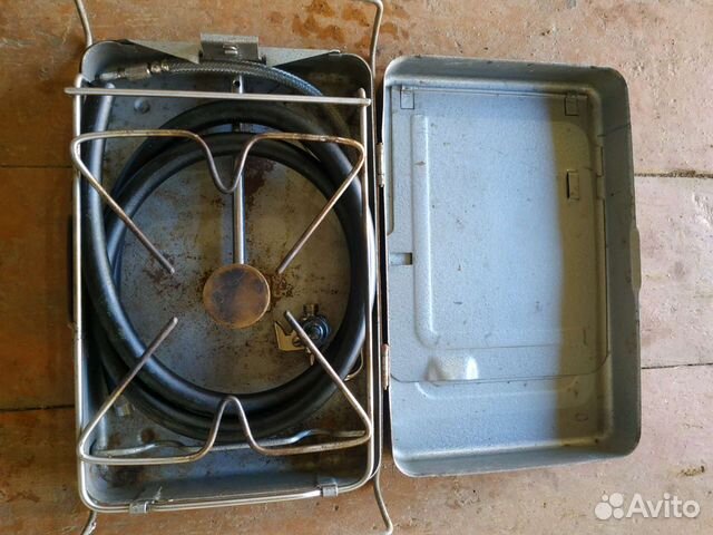 Туристическая газовая плита СССР