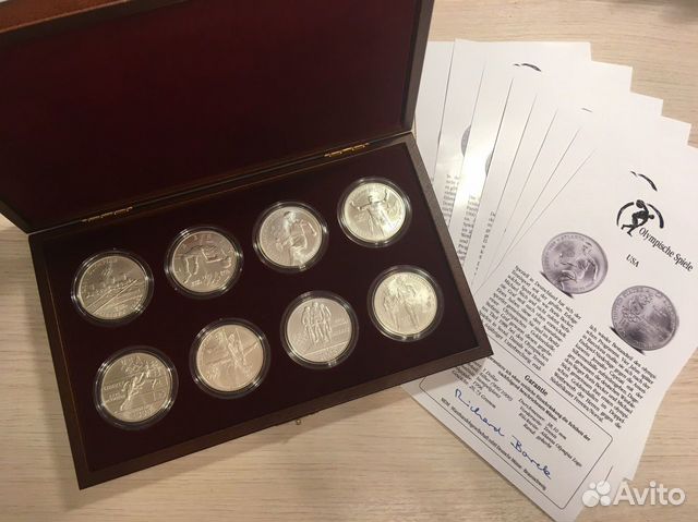 Набор Олимпиада Атланта 1996. Серебро