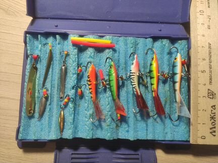Набор зимних блесен и балансиров