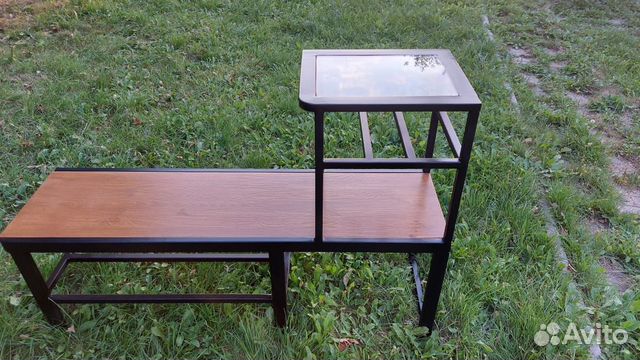 Банкетка в прихожую лофт