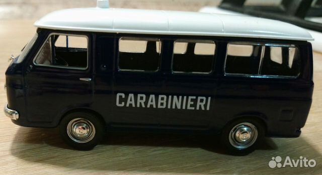 Модель автомобиля металлическая Fiat 238(Полиция)