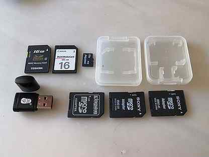 Флешки SD USB и адаптеры microSD
