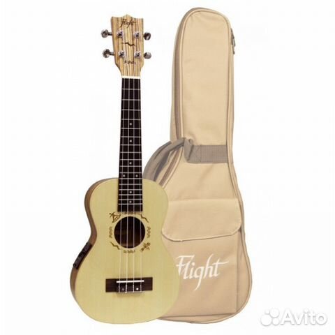 Укулеле flight DUC 325 CEQ SP/ZEB концерт