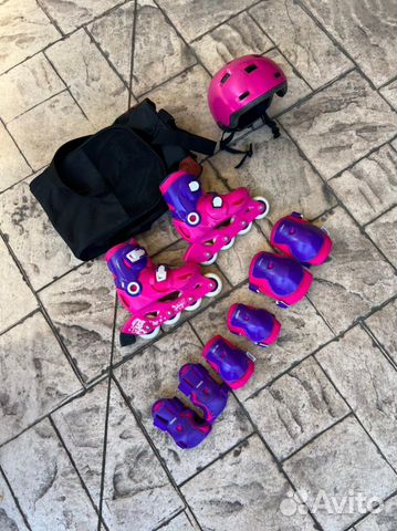 Детские ролики и защита