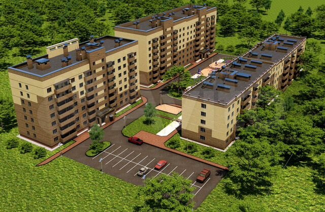 2-к. квартира, 68,6 м², 4/7 эт.