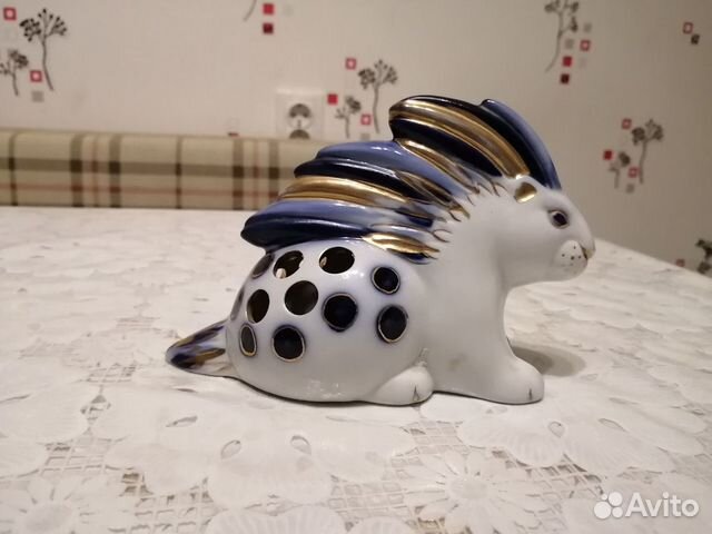 Фарфоровая статуэтка Дикообраз лфз СССР